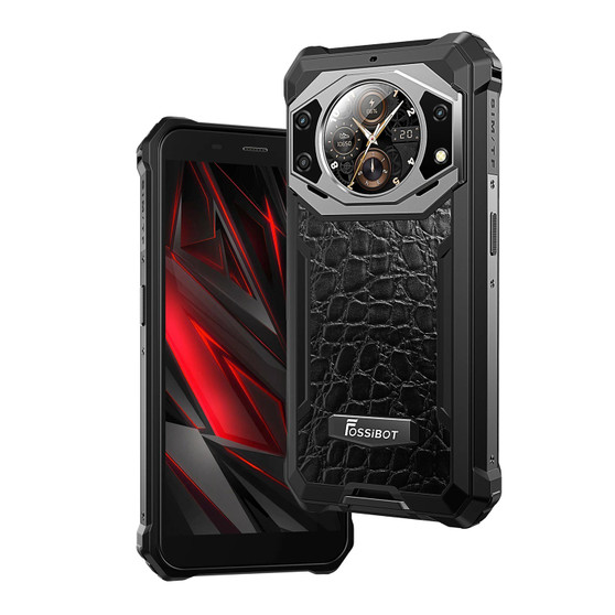 FOSSiBOT F101 Pro 5.45" (8+7)/128GB Rear Display 10600mAh Rugged Phone