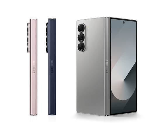 Samsung Galaxy Z Fold 6 F956 5G 7.6" Snapdragon8Gen3 Black and White