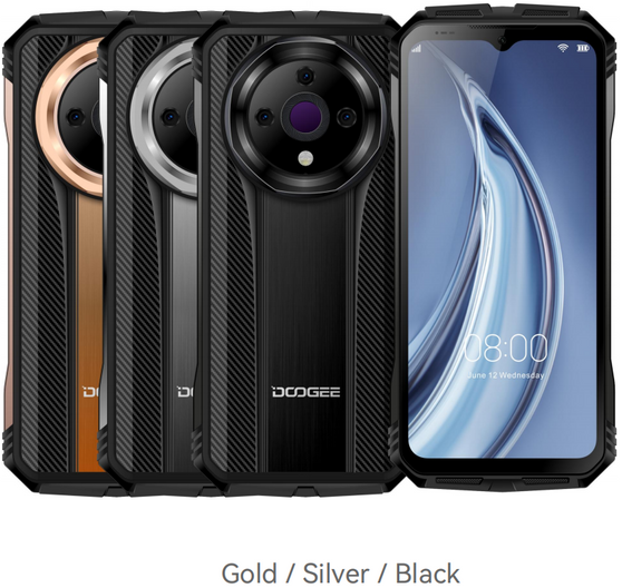Doogee V31GT 5G 6.58"(12G+8G)RAM/256GB 50MP 10800mAh Rugged Phone