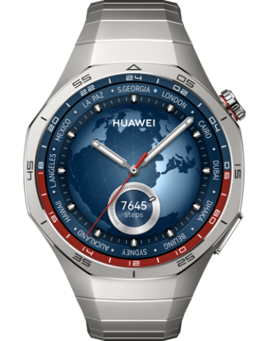 HUAWEI WATCH GT 5 Pro 46mm GLOBAL VERSION Titanium Silver 1.43" 50m 5ATM