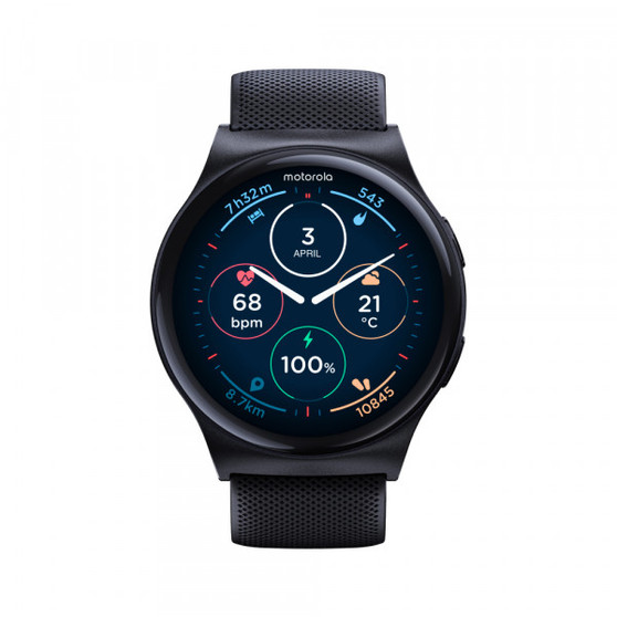 Motorola Moto Watch 120 1.43"AMOLED Display Heart rate and SpO2