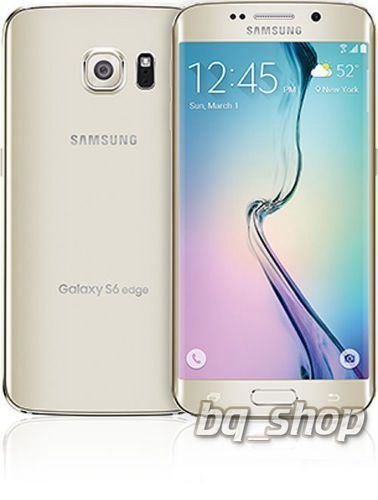 Samsung Galaxy S6 Edge G925 32GB Gold 5.1" S.AMOLED 16MP Android Phone