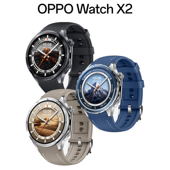 Oppo Watch X2 1.5" LTPO AMOLED GLOBAL VERSION ECG WaterProof (5ATM/50m)