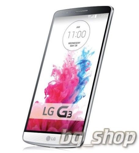LG G3 D858 Dual Sim White 16GB 5.5" QHD FACTORY UNLOCKED 13MP Phone