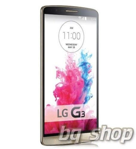 LG G3 D858 Dual Sim Gold 16GB 5.5" QHD FACTORY UNLOCKED 13MP Phone