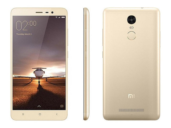 Xiaomi Redmi note 3 Gold 16MP 32GB 5.5'' 3GB RAM Android Phone
