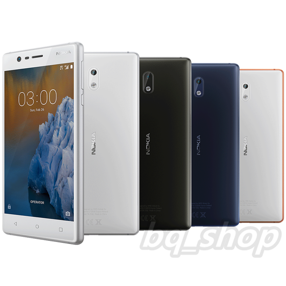 Nokia 3 Dual SIM 16GB 5" 2GB RAM 8MP Android with Playstore