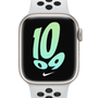 Apple Watch Nike Series 7 GPS 41mm Starlight Midnight Aluminum Case