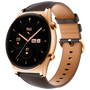HONOR Watch GS3 1.43" 45.9mm Classic Gold Leather Strap Smart Watch