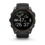 Garmin Fenix 8 AMOLED 51mm Sapphire Carbon Gray DLC Titanium Black Strap
