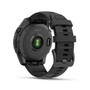 Garmin Fenix E AMOLED 47mm Slate Gray Steel Black Band Smart Watch