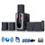 beFree Sound 5.1 Channel Surround Sound Bluetooth Speaker System in Black D970-BFS455