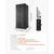 6.56 ft Portable Vocal Booth Recording Booth with Travel Bag for Voiceovers E415-LYGLZPCGCC006IPR2001V0