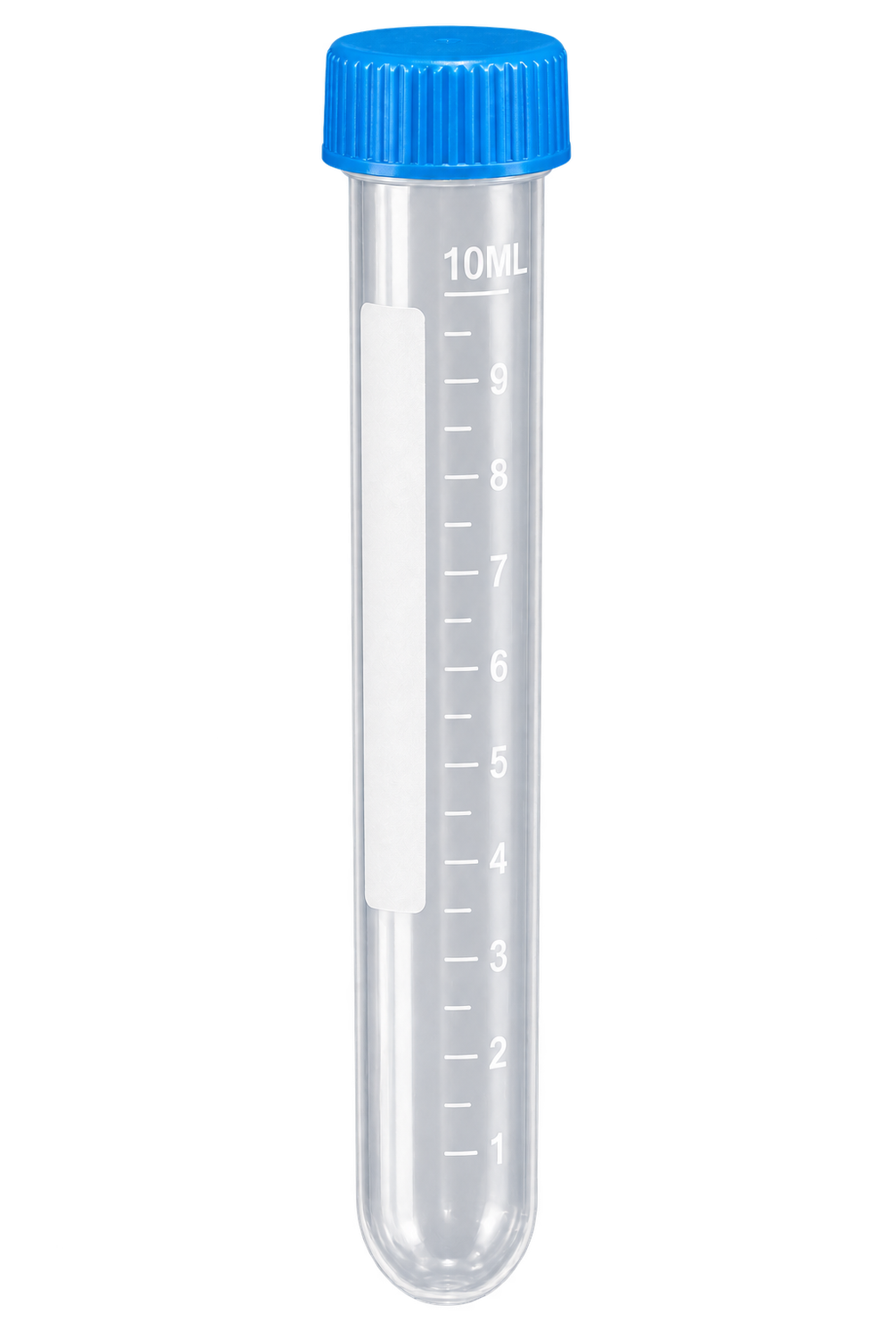 10ml Round-Bottom Centrifuge Tube with Screw-Cap, Sterile
