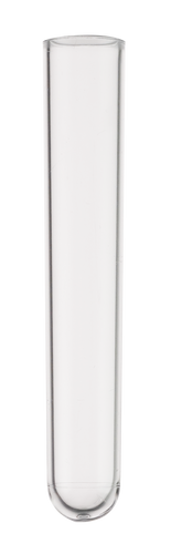 13x75m Test Tube, Polypropylene, Round Bottom