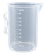 1000ml Graduated Plastic Beaker with Handle