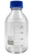 1000mL Transparent Media Bottle with GL45 Blue Screw Cap, Borosilicate Glass