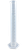 100mL Polypropylene Graduated Cylinder with Hex Base