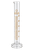 25mL Graduated Glass Measuring Cylinder with Round Base