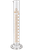 100mL Graduated Glass Measuring Cylinder with Round Base