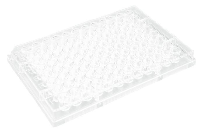 96-Well Clear Microplate with V-Shaped Bottom