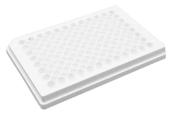 96-Well White Microplate with Flat Bottom
