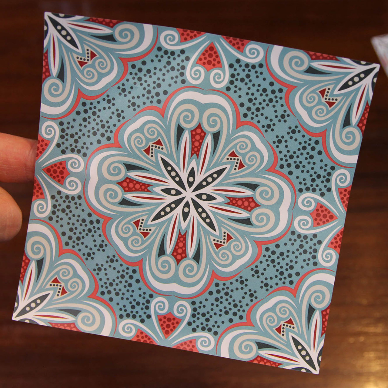 24 Turkish Mint Turquoise Tile Stickers Victorian Mosaic Style Tiles Stickers Transfers Cover 10 thumbnail image