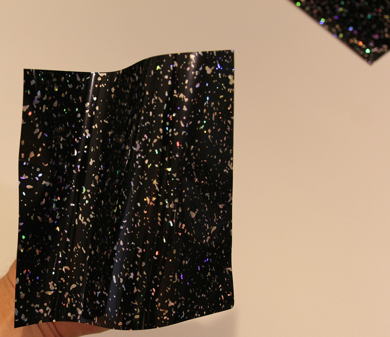 Black glitter tile stickers 6x6 inch glitter Tile transfers 15cm x 15cm