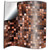 24pc Copper Brown 4" Printed in 2d Kitchen Tile STICKERS For 10cm 4 inch Square Tile