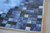 24pcs Blue 4" Printed in 2d Kitchen Bathroom Tile STICKERS For 4 inch 10cm Square Tiles