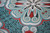24 Turkish Mint Turquoise Tile Stickers Victorian Mosaic Style Tiles Stickers Transfers Cover for 6x6 inch 15 x 15cm tile Bathroom Kitchen Stick On Wall Peel And Stick Tile Decals Greenish-Blue