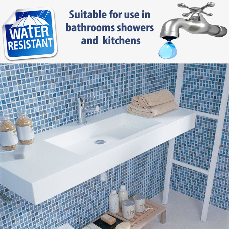 bathroom tile stickers removable