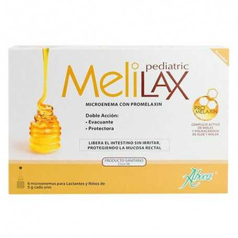 Aboca melilax pediátrico 6 microenemas x 5 g
