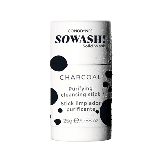 Comodynes. sowash! charcoal. pieles grasas.