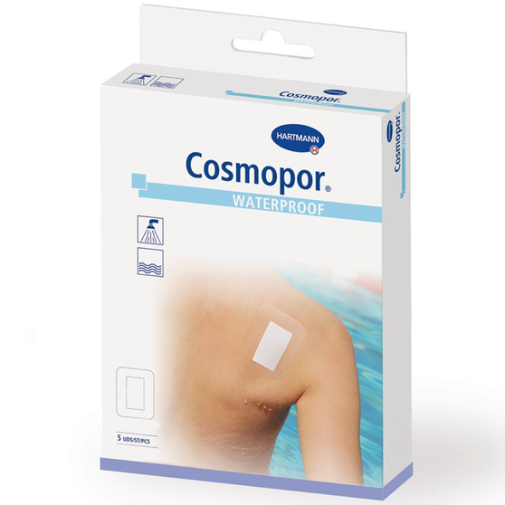 Hartmann cosmopor waterproof 5 apósitos de 7,5 x 5 cm
