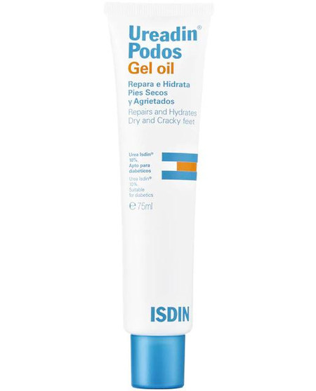 Gel oil pies secos y agrietados ureadin podos isdin