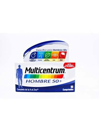 Multicentrum hombre 50+ 90 comprimidos