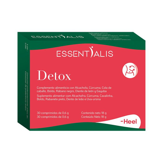 ESSENTIALIS DETOX 30 COMPRIMIDOS    HEEL