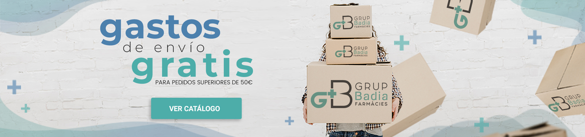 Gastos de envío gratuitos en tus pedidos de Farmacia Badía 12h en Pineda de Mar