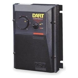 Dart Controls 251G-12E-7, .15A thru 1/4 HP dual voltage NEMA 4/12 control with 4-20mA isolated signal follower with auto-manual function