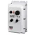 Dart Controls 125DV200EW-29, White NEMA 4X (Fwd/Off/Rev) Dual voltage with speed potentiometer with leads, knob and dial
