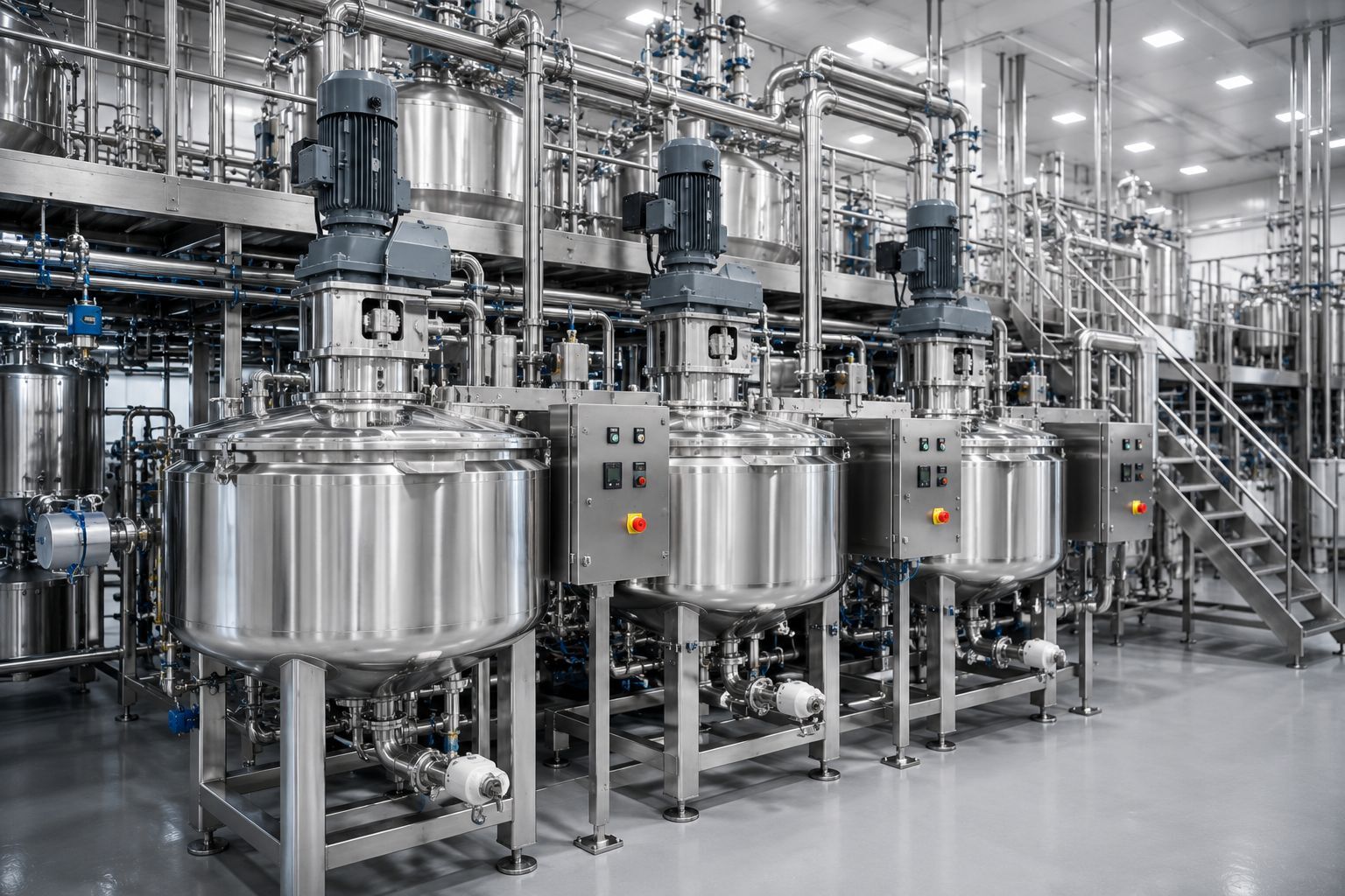 Industrial food mixing equipment