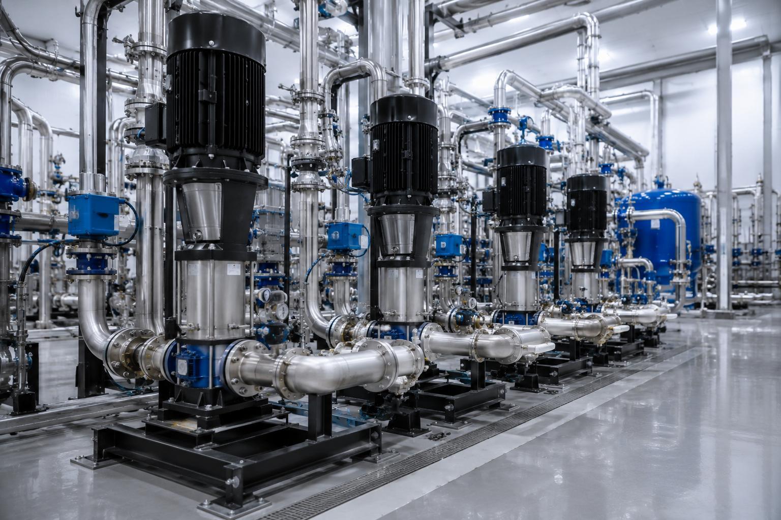 Chemical metering pumps