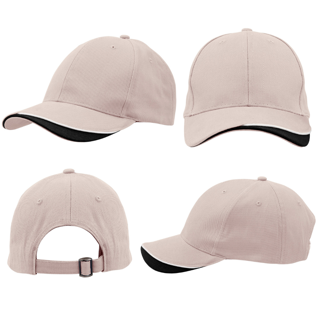 Brushed Heavy Cotton with Indented Peak