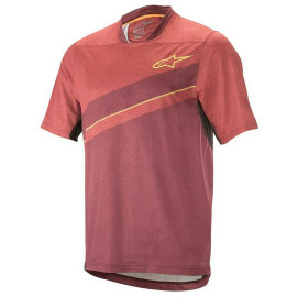 Alps 8.0 Short Sleeve Jersey Burgundy-Maroon