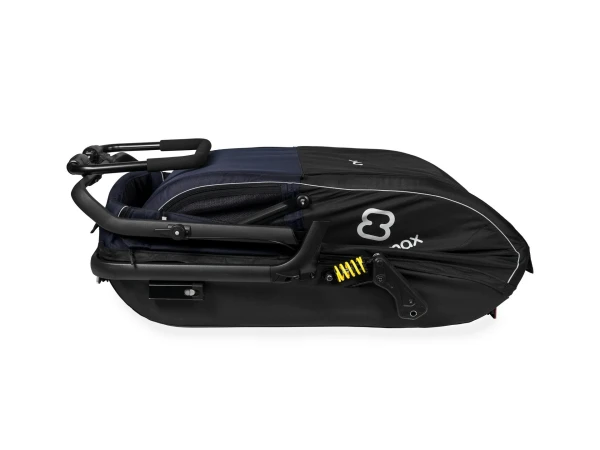 Pluto Dog Trailer Navy/Black Large