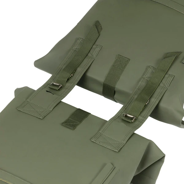 City Double Pannier Bag 28-32L Moss Green