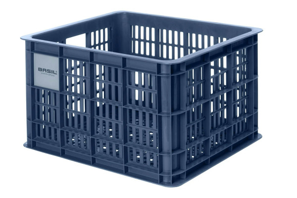 Bicycle Crate Medium 29.5L Bluestone