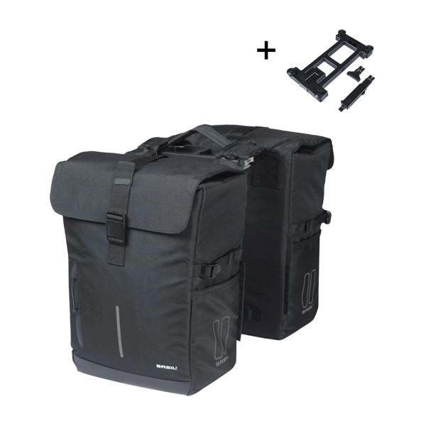 Move Double Bicycle Bag MIK 30L Black