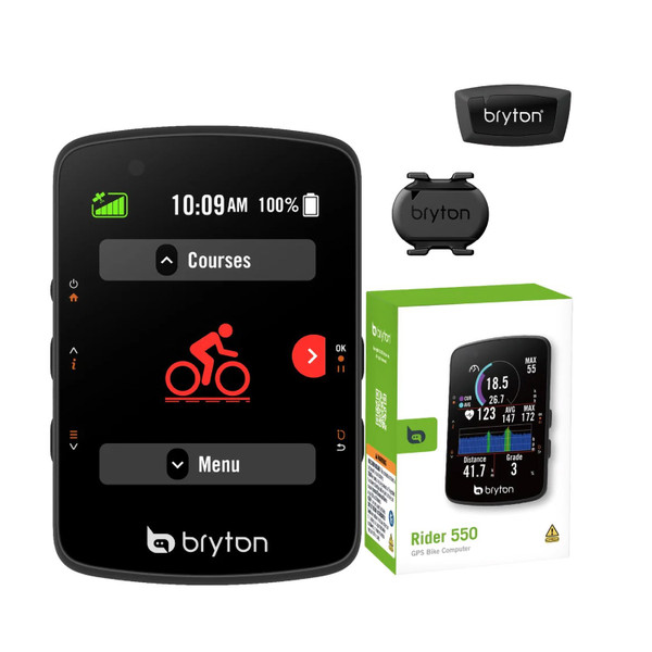 Rider 550 with Cadence + Heart Rate Monitor
